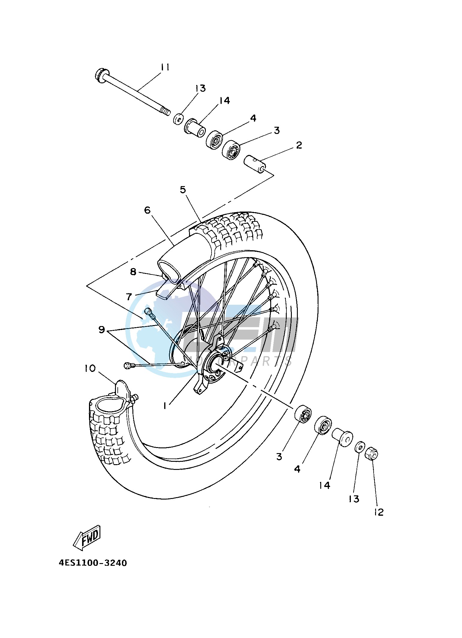 FRONT WHEEL