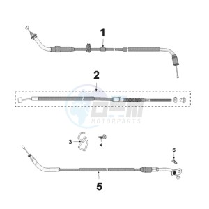 VIVA 3 L 50 2T SPORTLINE drawing CABLES