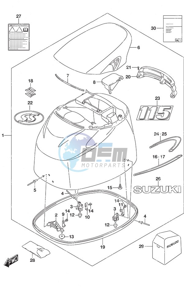 Engine Cover (Type: AS)