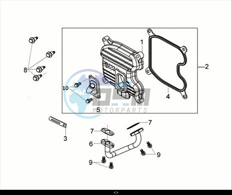 CYLINDERHEADCOVER / HD300 (LS30W2Z1-EU) (M2)