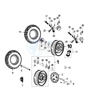 TKR 2 WRCA EU drawing WHEELS