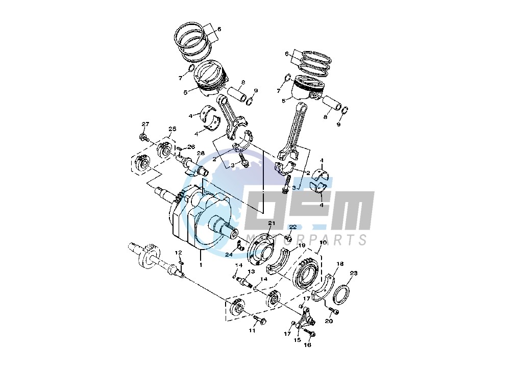 CRANKSHAFT - PISTON