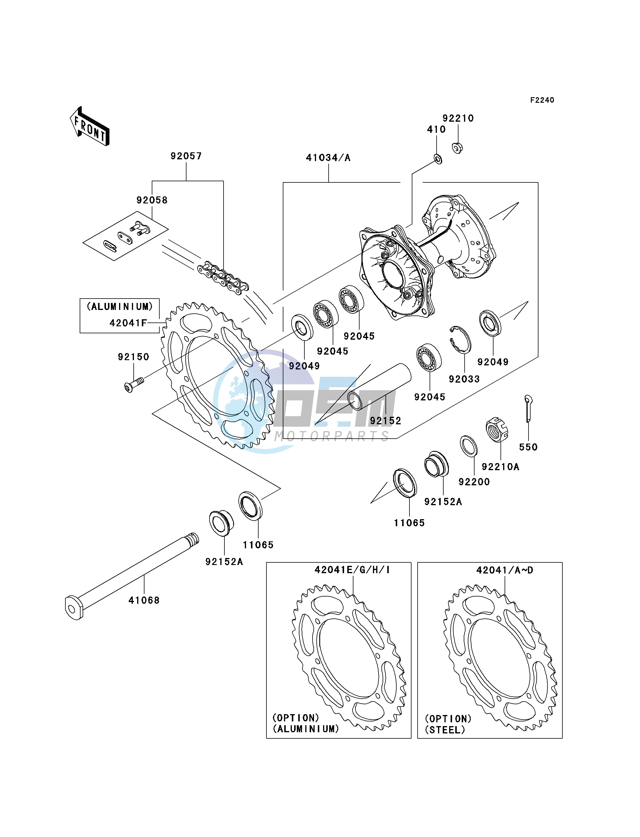 REAR HUB