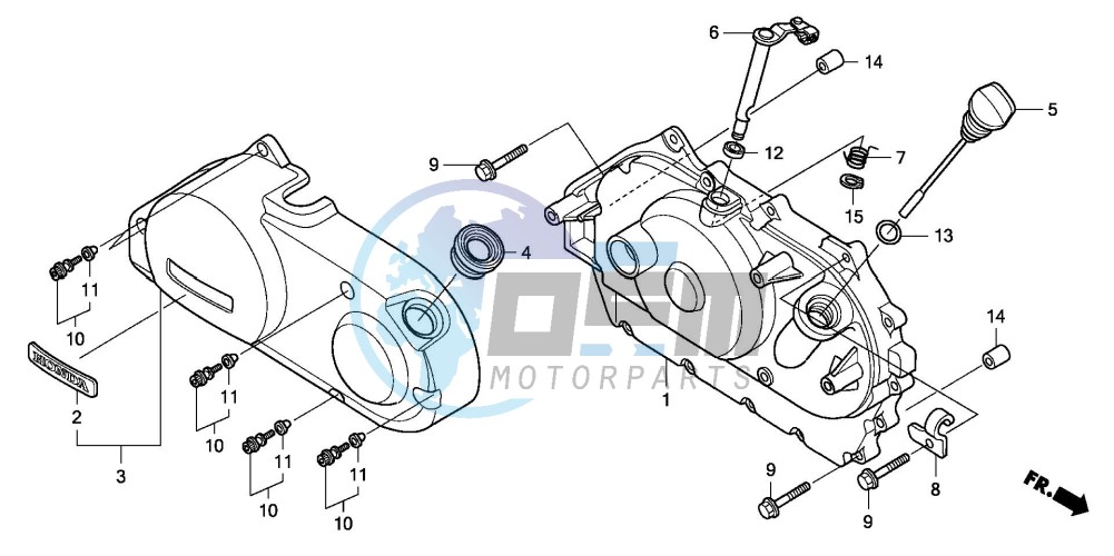 RIGHT CRANKCASE COVER