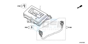 TRX420TEB drawing METER