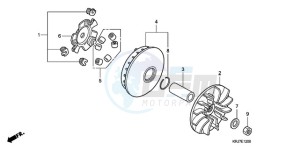 FES1259 Europe Direct - (ED) drawing DRIVE FACE