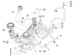 MP3 500 (USA) drawing Fuel Tank