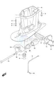 DF 200AS drawing Drive Shaft Housing