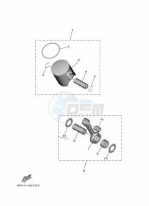 YZ65 (BR8F) drawing OPTIONAL PARTS 1