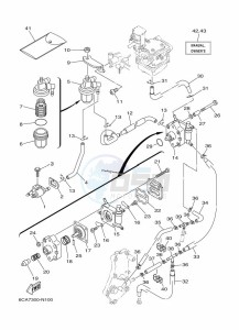 F15CEHL drawing CARBURETOR