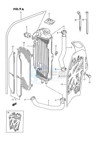 RM80 (E3) drawing RADIATOR (MODEL R S)