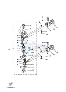 E8DMHL drawing CRANKSHAFT--PISTON