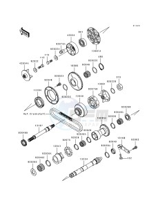 ZX 1100 F [GPZ 1100 ABS] (F1) [GPZ 1100 ABS] drawing BALANCER