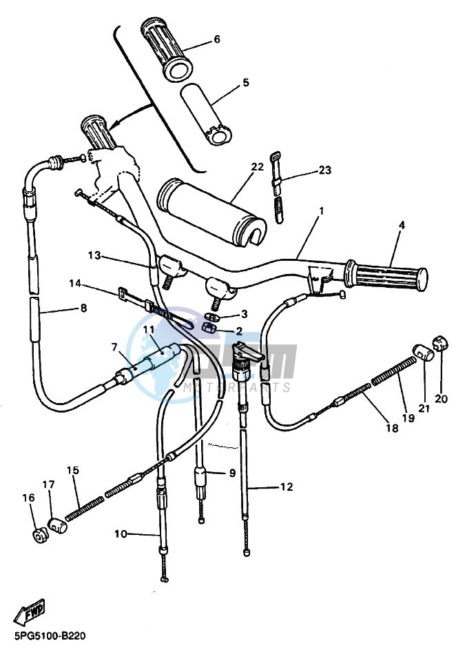 STEERING HANDLE & CABLE