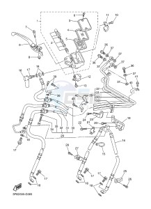 FJR1300A FJR1300A ABS (1CYJ) drawing FRONT MASTER CYLINDER