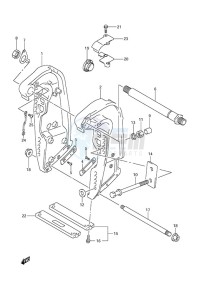 DF 200 drawing Clamp Bracket (Type: X)