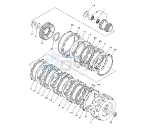 XP T-MAX 500 drawing CLUTCH