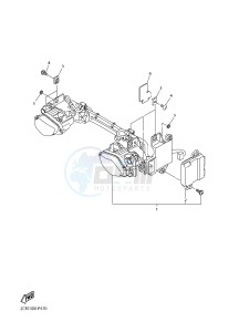 YZF-R1 998 R1 (BX41) drawing HEADLIGHT