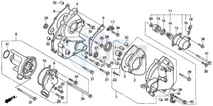 CB1000F drawing WATER PUMP