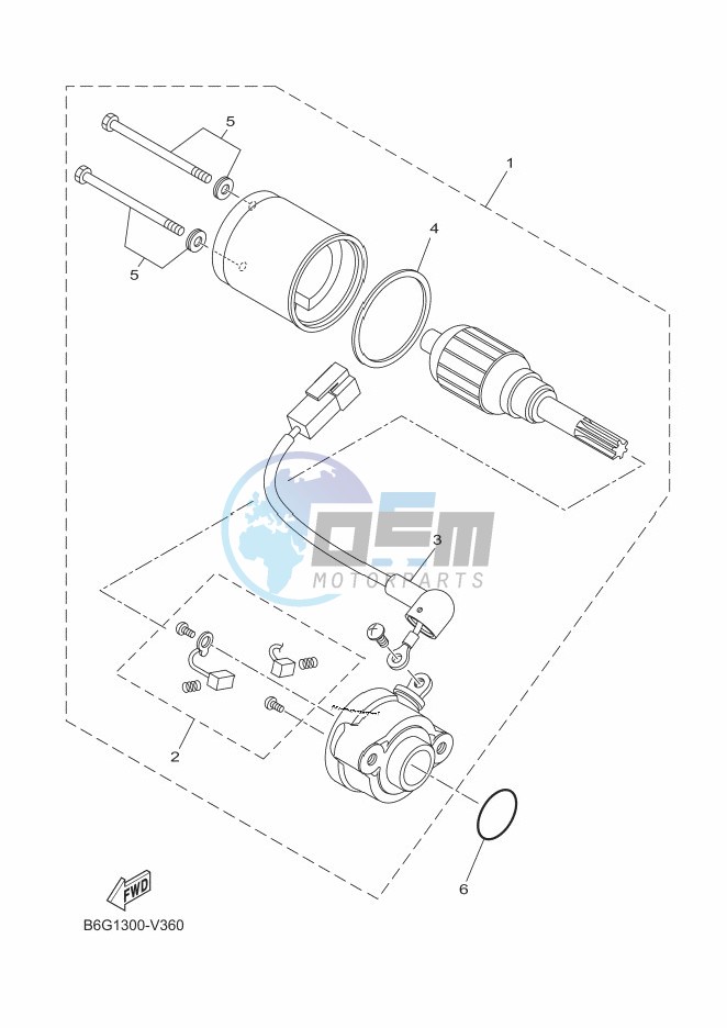 STARTING MOTOR