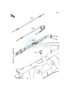 ZZR1400 ABS ZX1400JHF GB XX (EU ME A(FRICA) drawing Cables