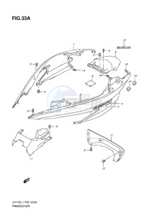 UH125 BURGMAN EU drawing FRAME COVER (MODEL EXECUTIVE P19)