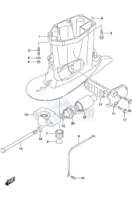 DF 175A drawing Drive Shaft Housing