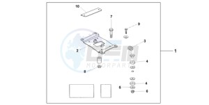 FJS400D9 F / CMF drawing CRUSING BACKREST