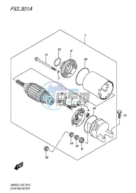 STARTING MOTOR