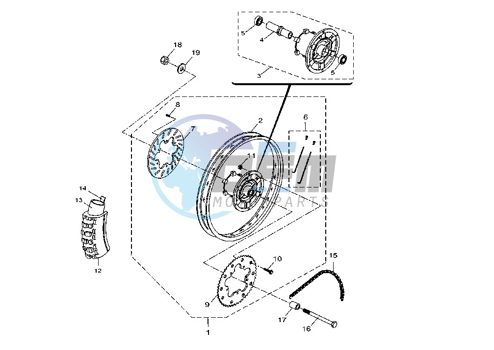 REAR WHEEL ENDURO