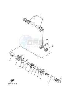 TT-R110E (BMA3) drawing STARTER