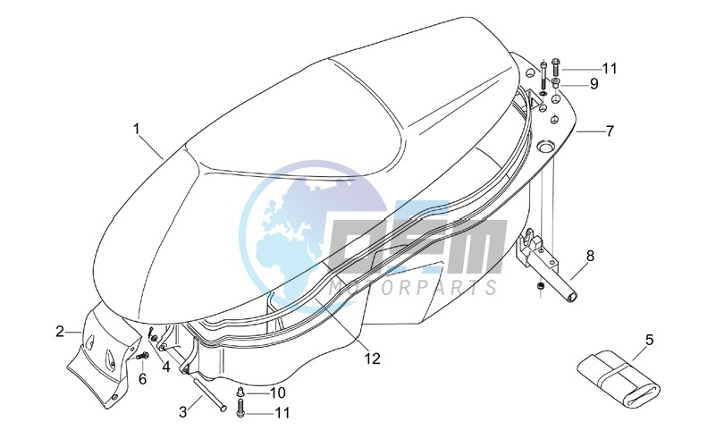 Saddle unit