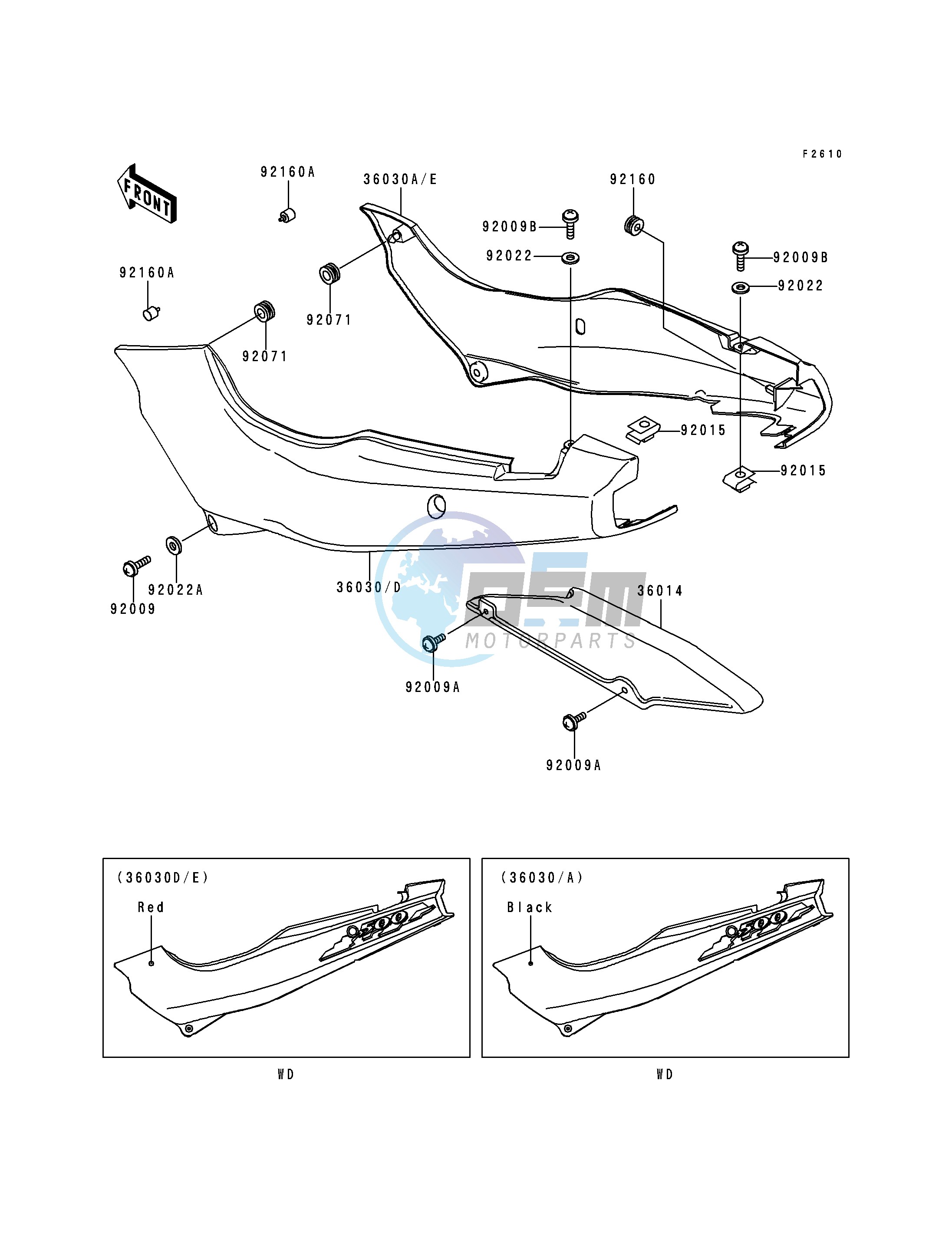 SIDE COVERS_CHAIN COVER-- EX500-D1- -