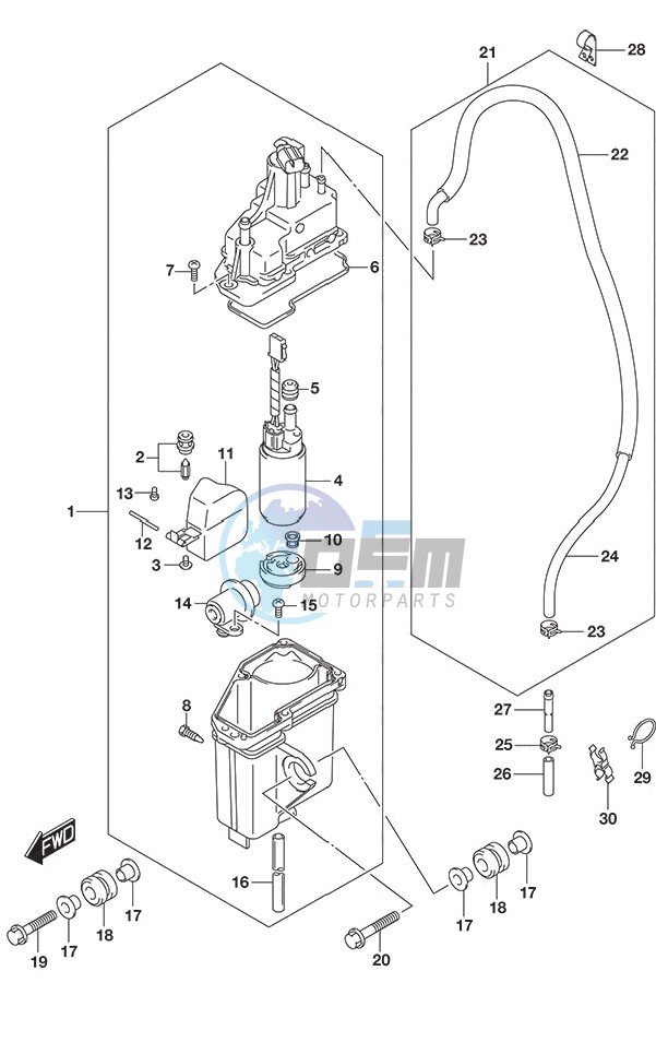 Fuel Vapor Separator