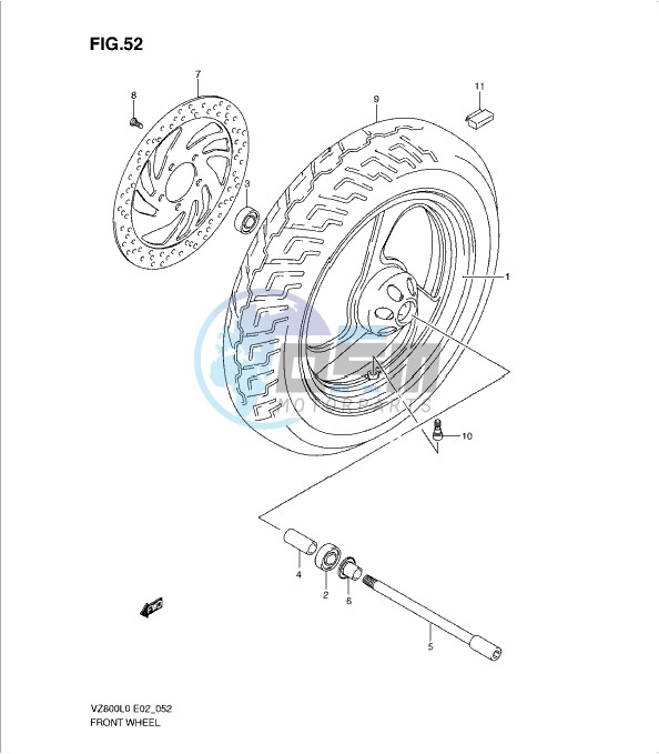 FRONT WHEEL