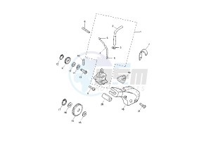 TZR 50 drawing OIL PUMP