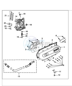 TWEET 50 V PRO (ALL) drawing HOUSING COVER