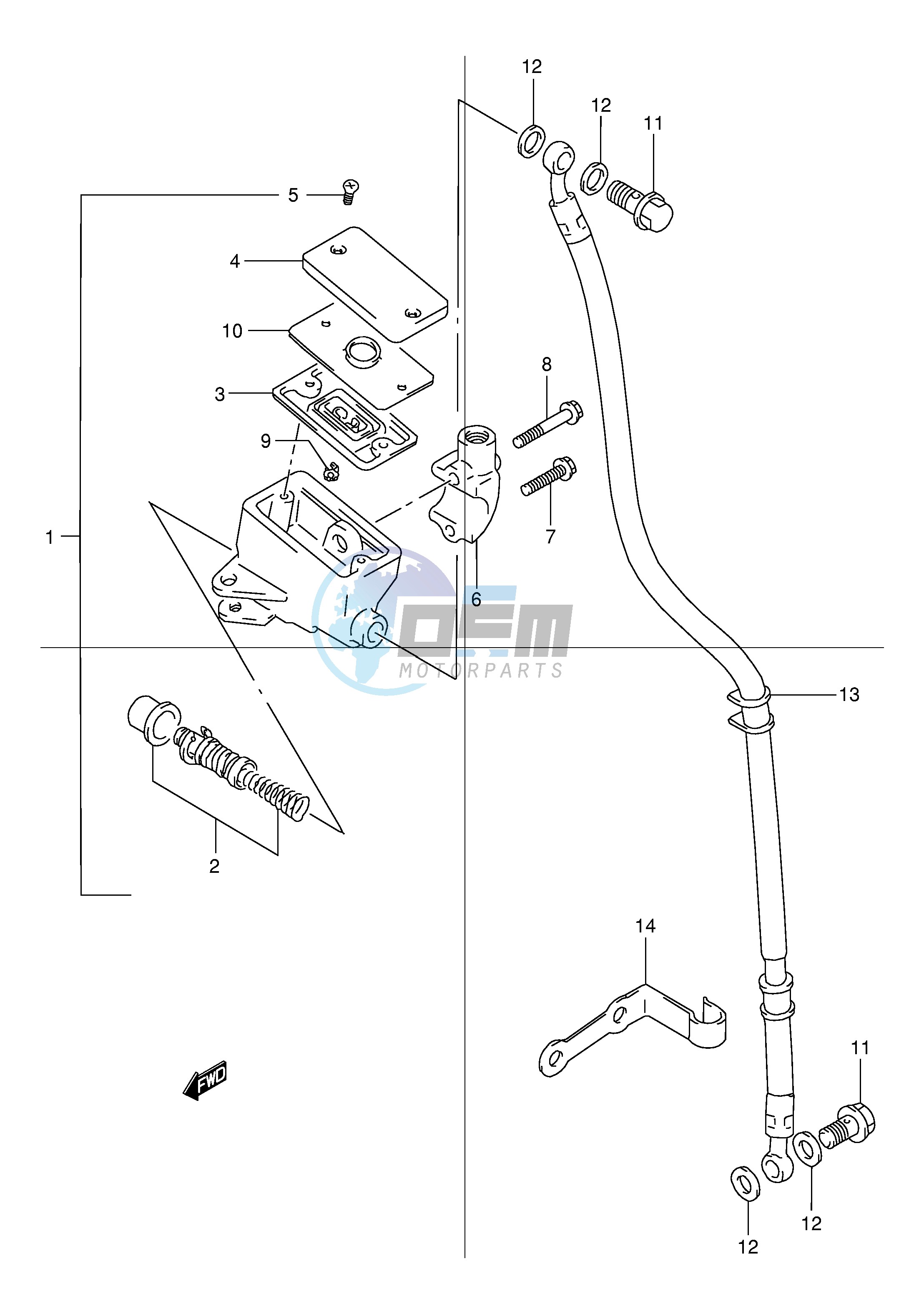 FRONT MASTER CYLINDER