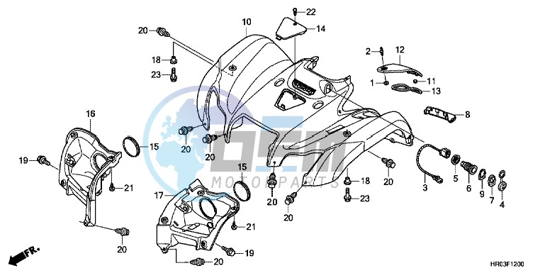 FRONT FENDER