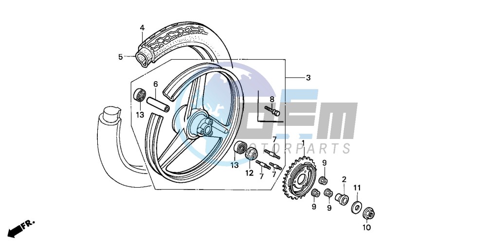 REAR WHEEL