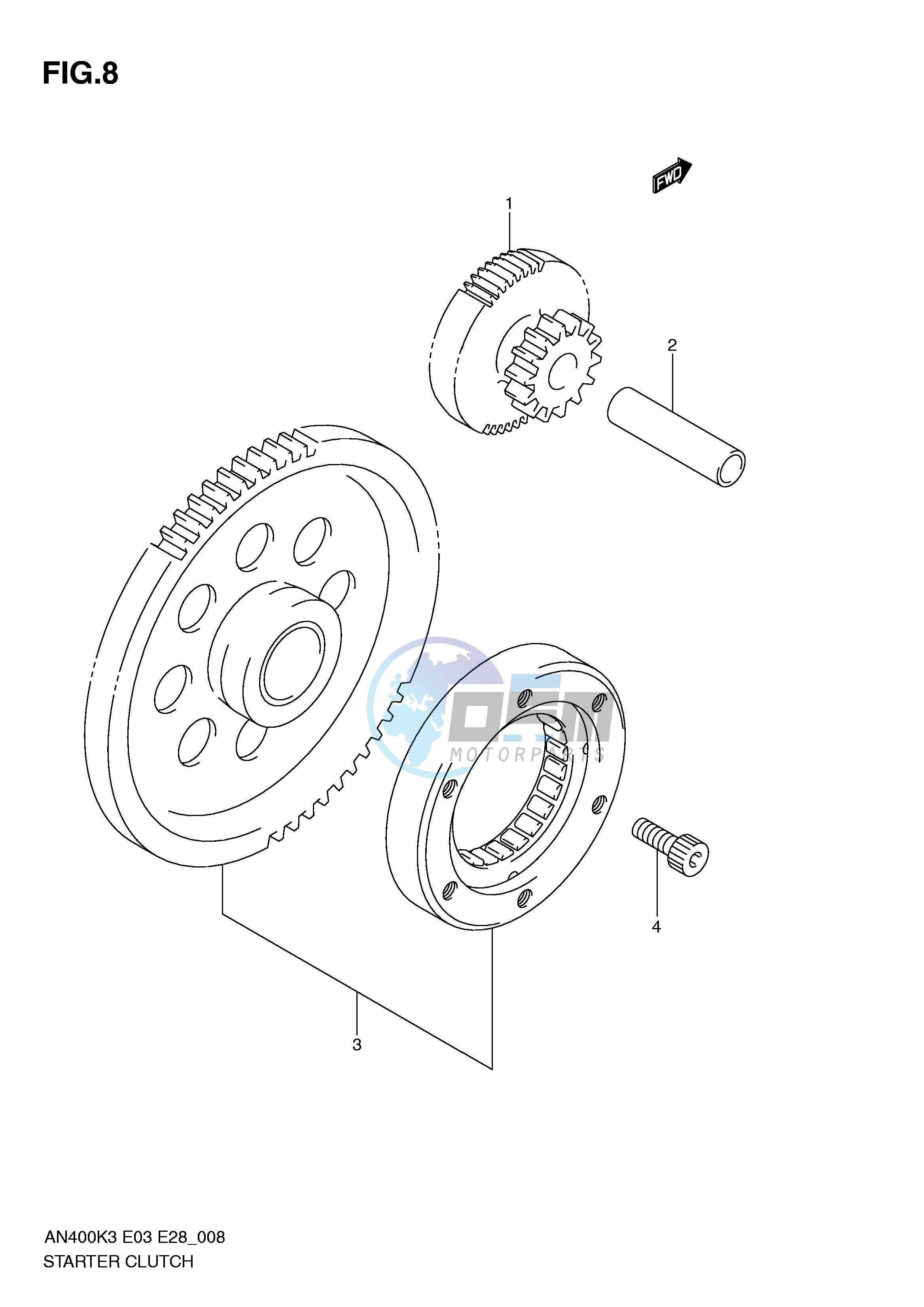 STARTER CLUTCH