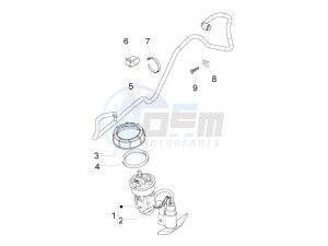 Liberty 150 4t 2v ie e3 (Vietnam) drawing Supply system