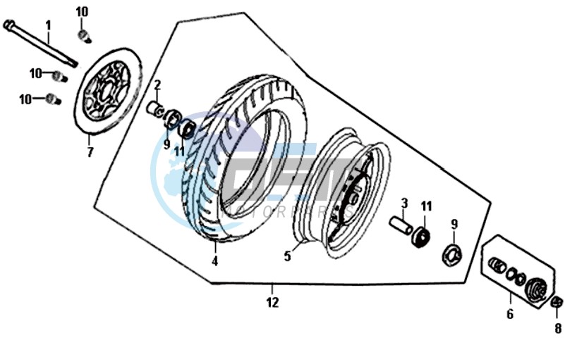 FRONT WHEEL