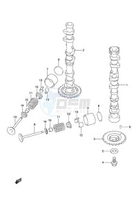 DF 50A drawing Camshaft