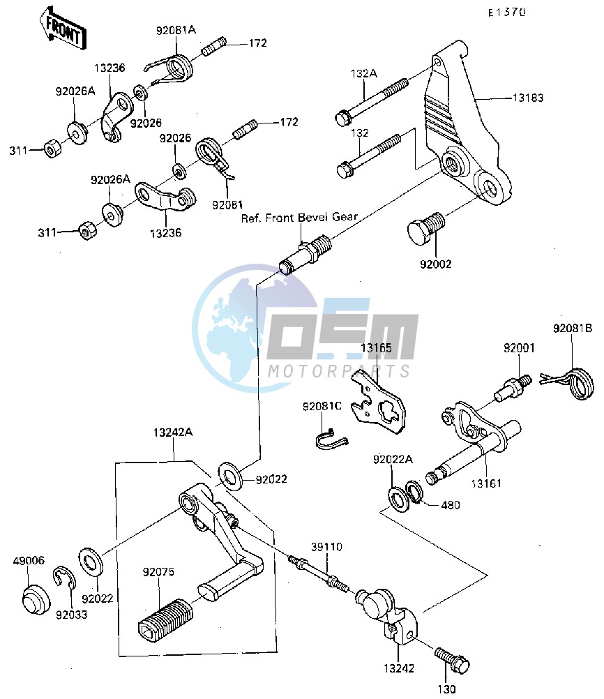 GEAR CHANGE MECHANISM