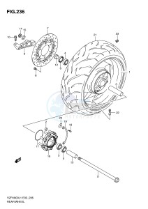 VZR1800 (E2) INTRUDER drawing REAR WHEEL (VZR1800L1 E24)