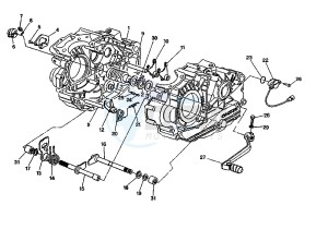 W16 500 drawing GEAR CHANGE MECHANISM