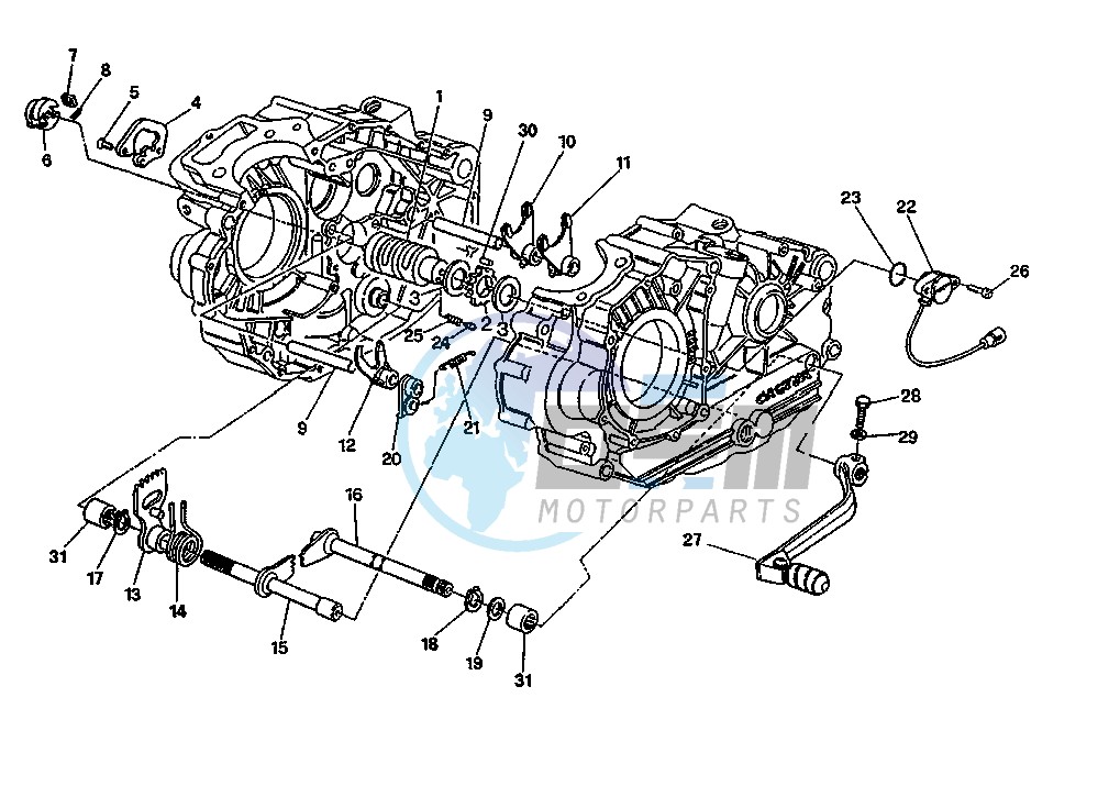 GEAR CHANGE MECHANISM