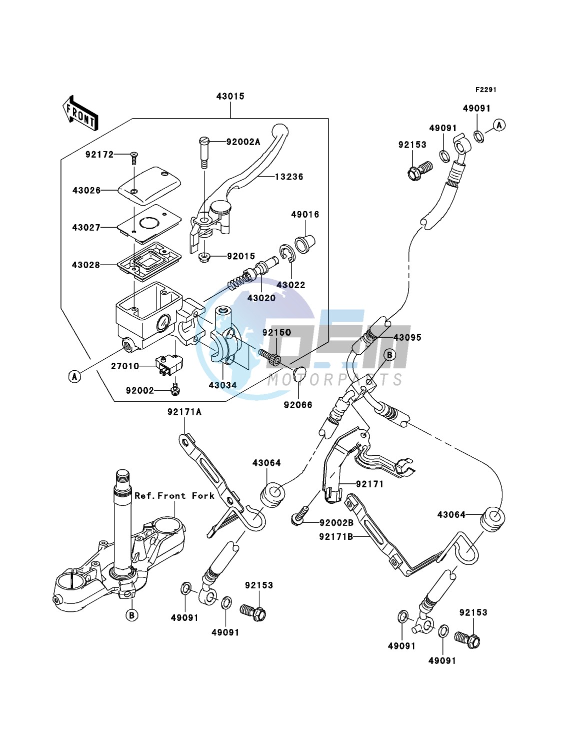 Front Master Cylinder