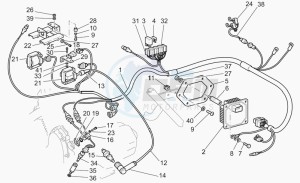 California 1100 EV PI Cat. Alum./Tit. PI Cat. drawing Electrical systeme